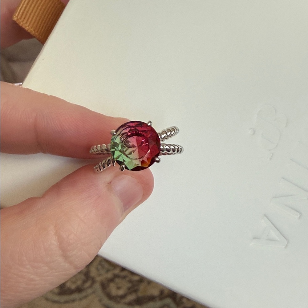 Bomb Party (name unknown) size 7 rhodium plating